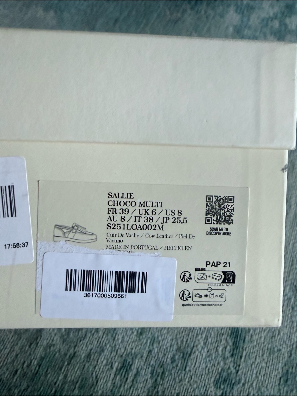 🌱NIB - Sezane Low Sallie Loafers - size 8 or EU 39 - Picture 12 of 13